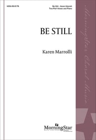 Be Still Two-Part choral sheet music cover Thumbnail
